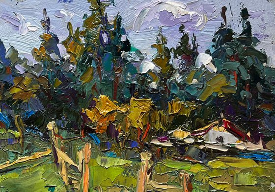 House near the forest
