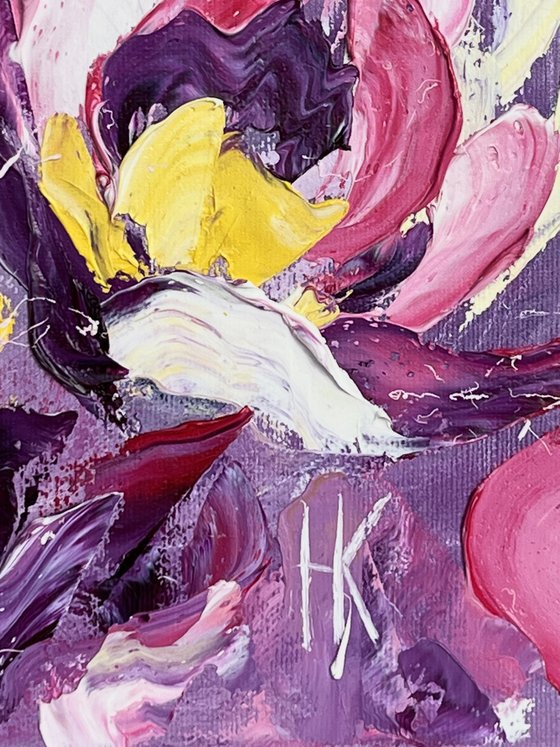 Peony Original Painting