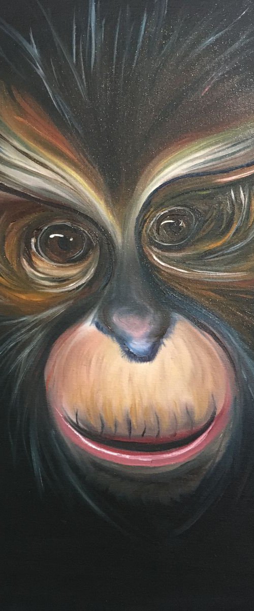 Eyes Behind the Dark by Timea  Valsami