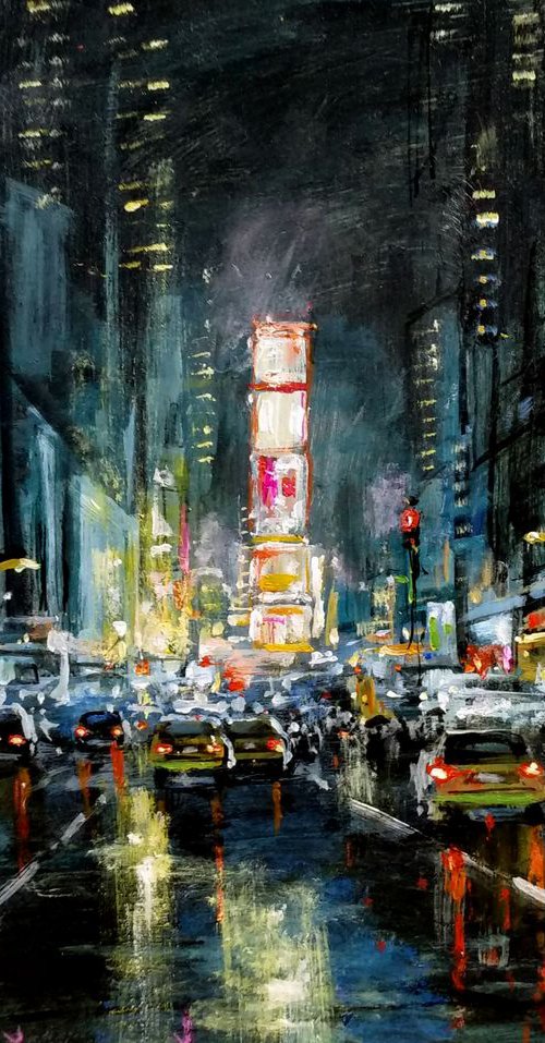 Time Square by Vishalandra Dakur