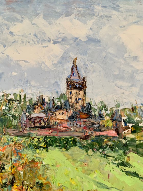 Town of Cochem on the Moselle