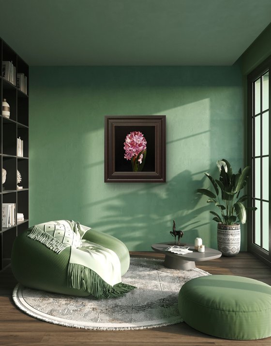 Chiaroscuro Pink Hyacinth Elegance