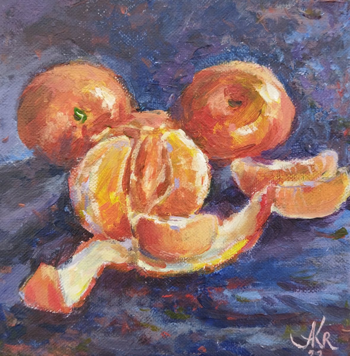 Clementines by Ann Krasikova