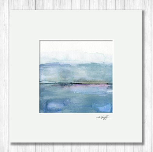 Tranquil Dreams 14 - Abstract Landscape/Seascape Painting by Kathy Morton Stanion by Kathy Morton Stanion