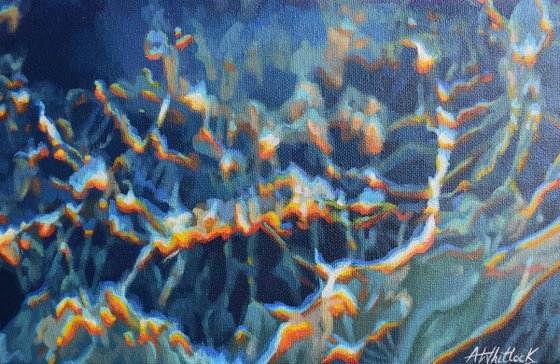 Lone Star - Swimming Painting