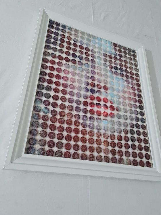 In your thoughts (n.717) - Dot Art series