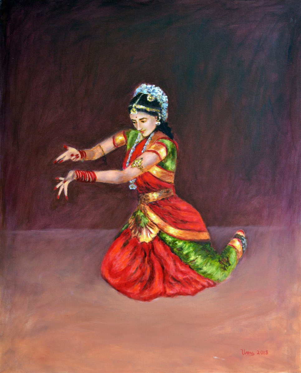 Bharathanatyam  series 5 by Uma  Krishnamoorthy