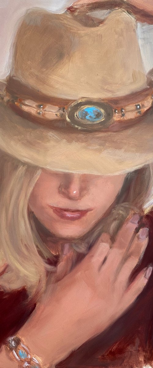 Lady Stetson by Leslie Singer