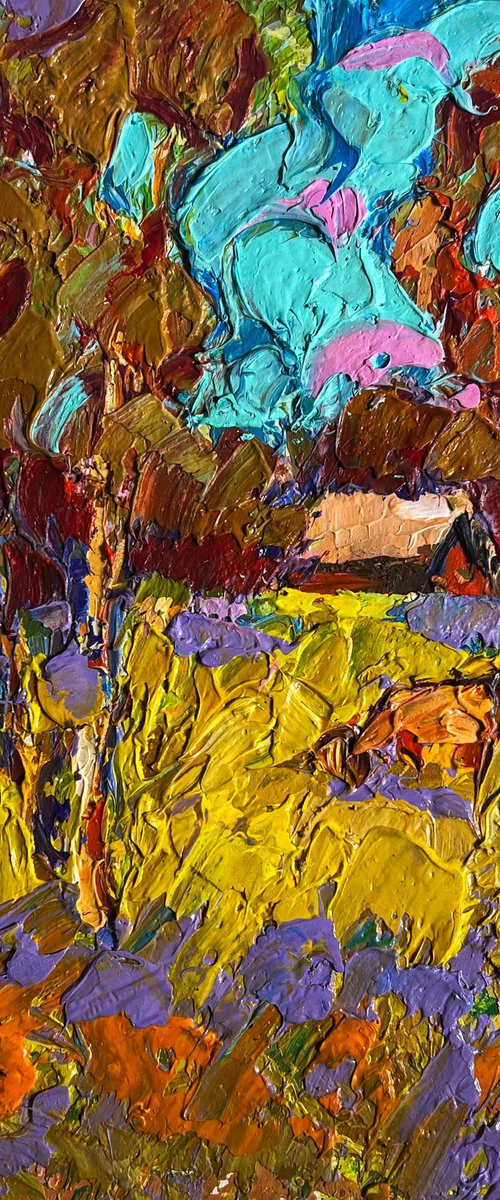 Cow in the field by Kalenyuk Alex