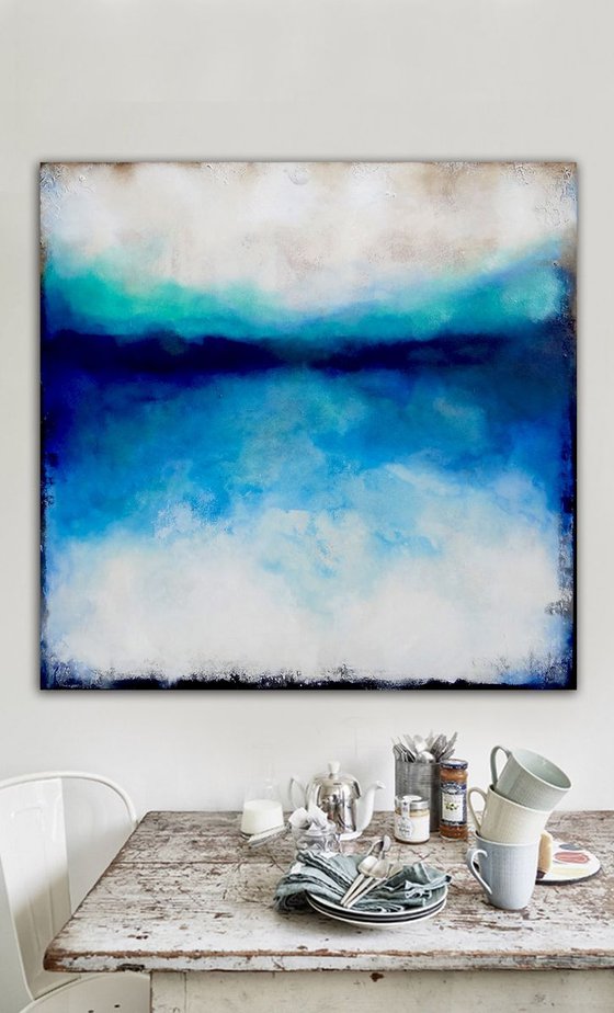 abstract landscaping II (90 x 90 cm)