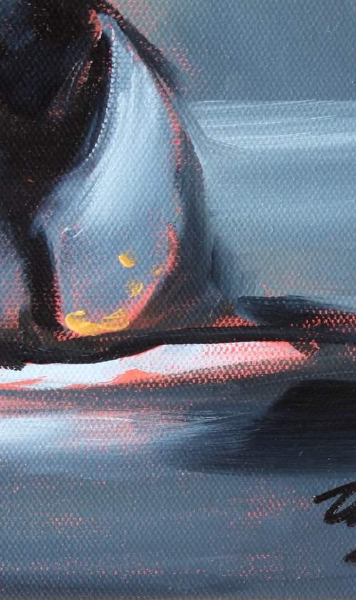 Bull -  devil sweeper by Marie Madej