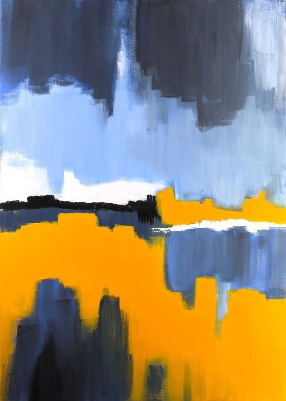 Sicilian Abstract Sunset