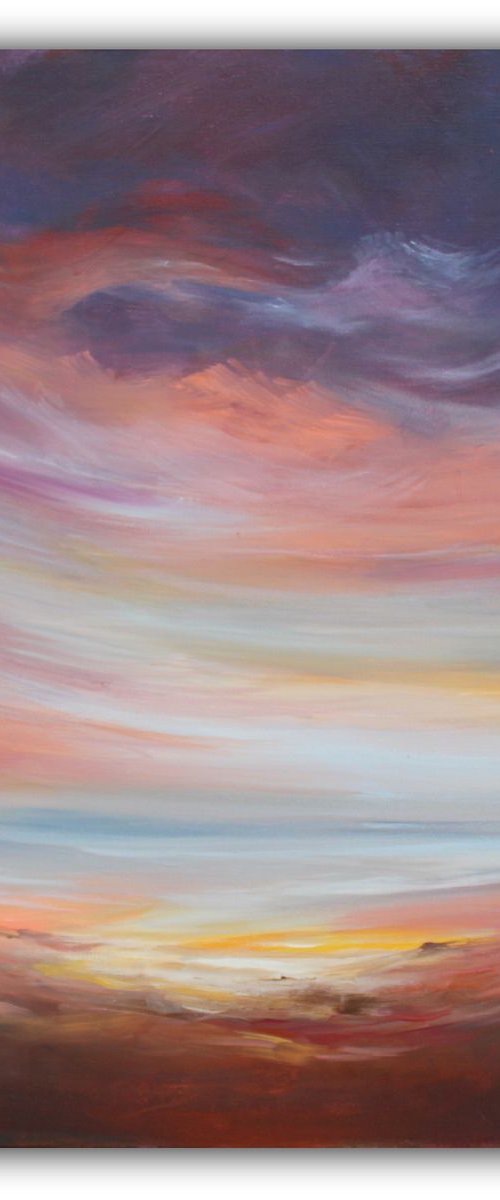 Desert Sky at Dusk by Elizabeth Moran