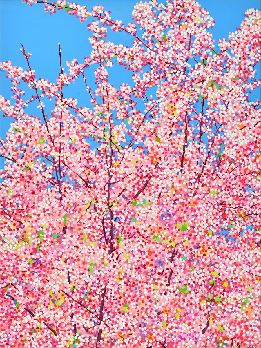  Cherry Blossom #12 By Alex Nizovsky, 30 X 40, Artwork For Sale On Artfinder