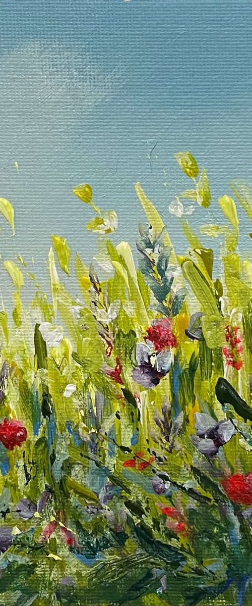 Light on the meadow by Emma Sian Pritchard