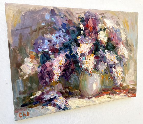 Still life with lilacs
