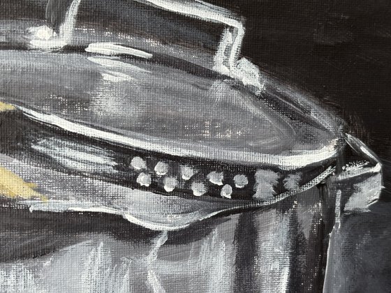 Stainless still pot. Still Life