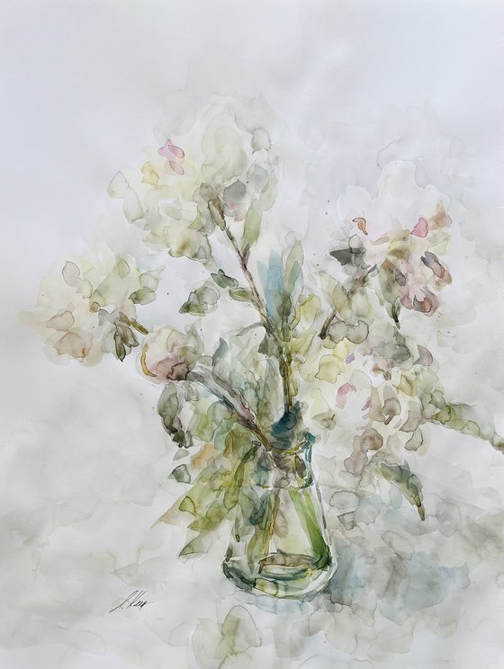 Peonies 50x65 cm 2025