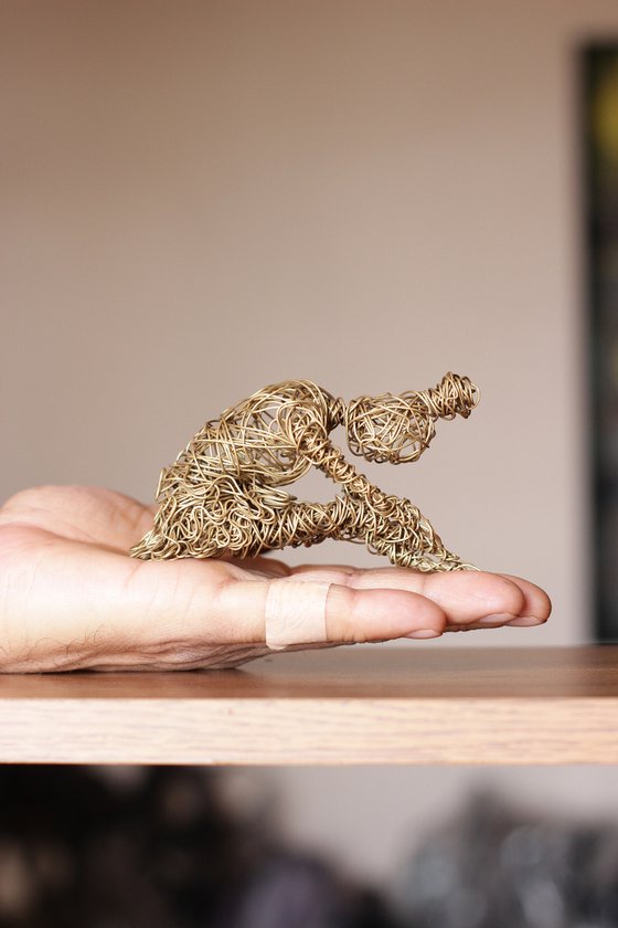 Ballerina (12x6x5cm 0.1kg brass)