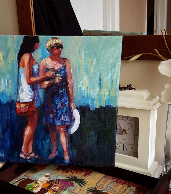 Women Chatting
