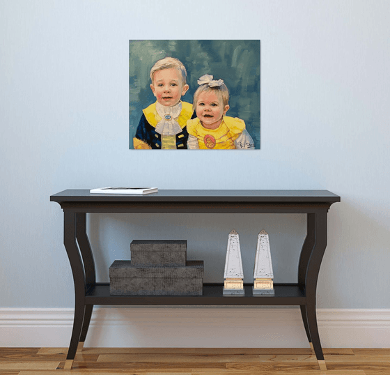 Commission Portrait Oil Painting