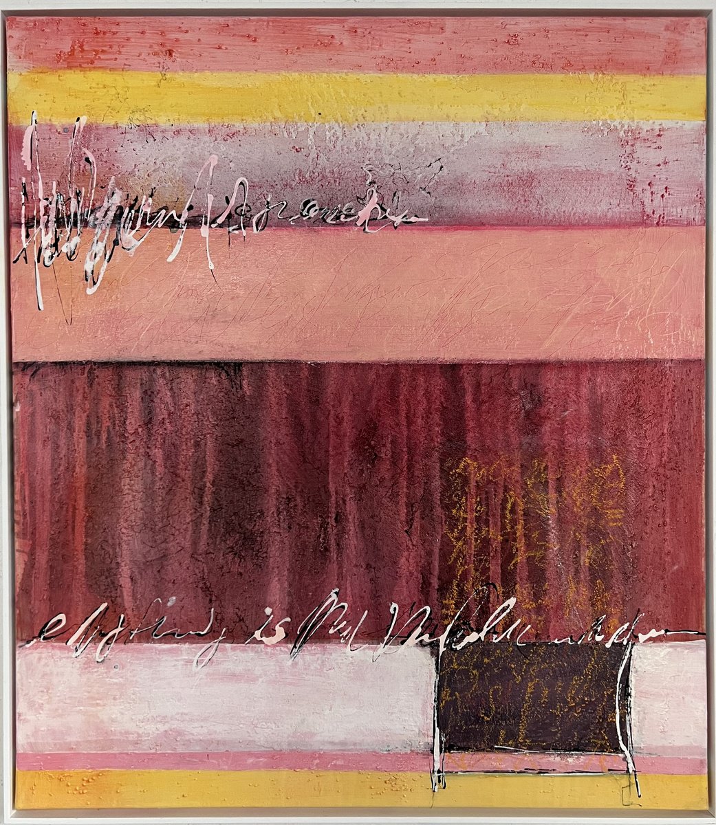 Abstract Acrylic Painting By Irene Gartner, 28 X 32, Dream On, Original Artwork