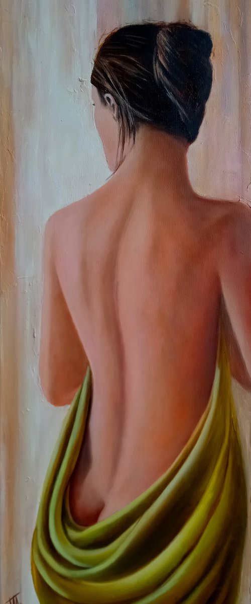 Lady by the window by Ira Whittaker
