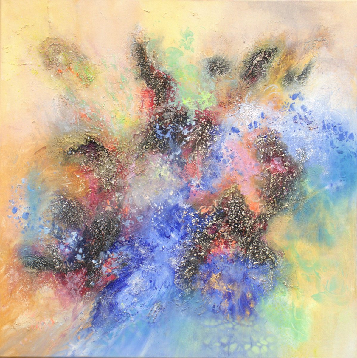 Abstract Convention By Ludmilla Ukrow, 24 X 24, Artwork For Sale On Artfinder