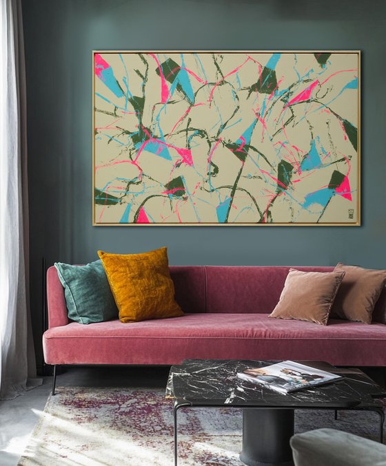 Fragmenst of joy pink