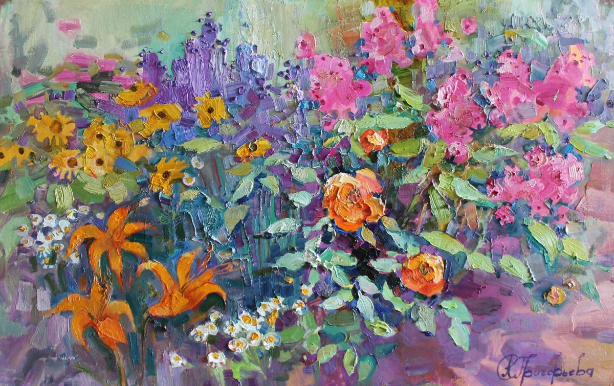 Conversation of flowers by Anastasiia Grygorieva
