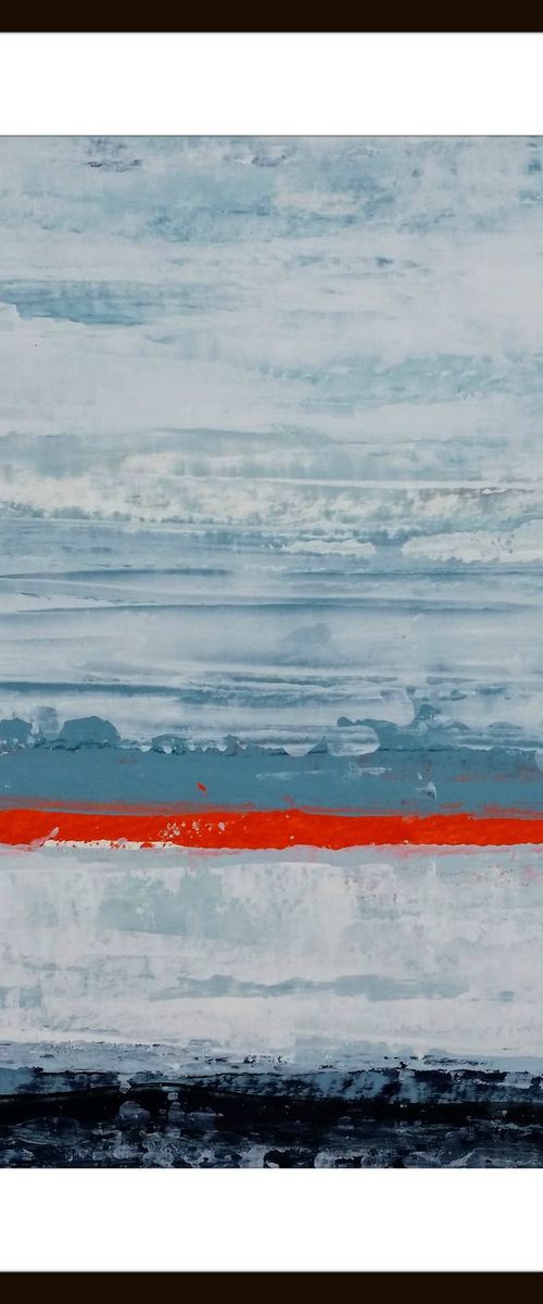 Abstract Untitled (Seascape Series) by Jane Efroni