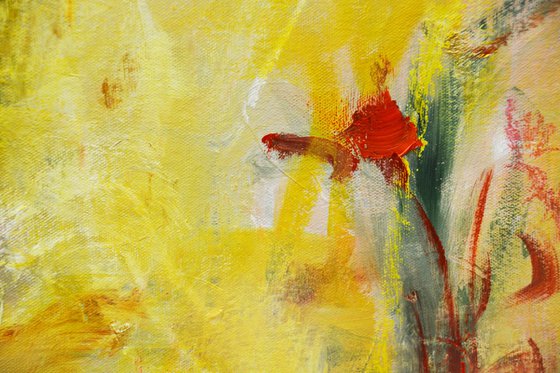Golden Ripples and Roses