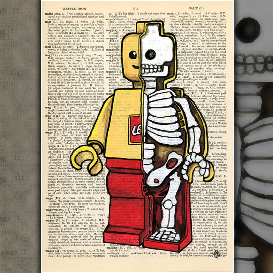 Lego Figure Skeleton