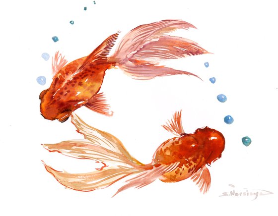 Goldfish, Feng Shui Artwork