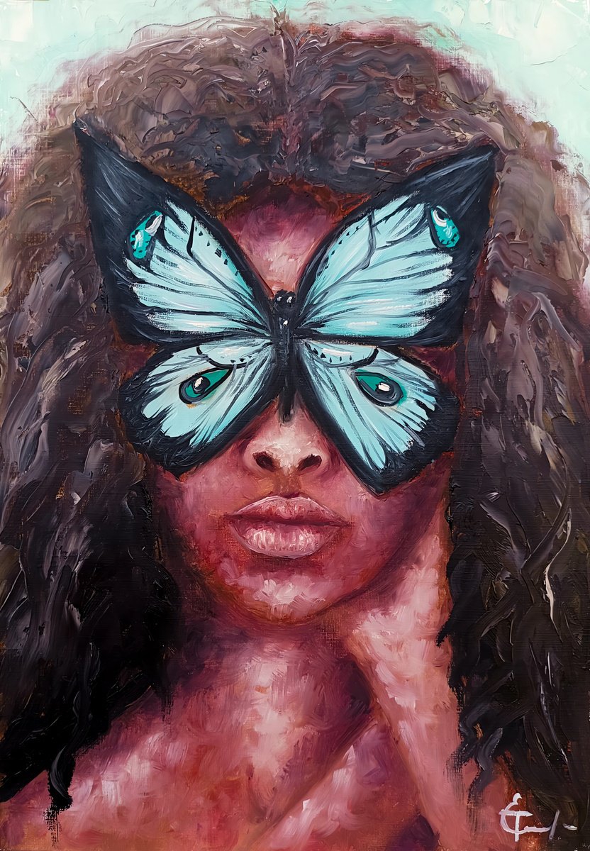 Expressive Oil Painting , Awakening Wings. By Tatsiana Yelistratava, 12 X 17, Artwork For Sale On Artfinder