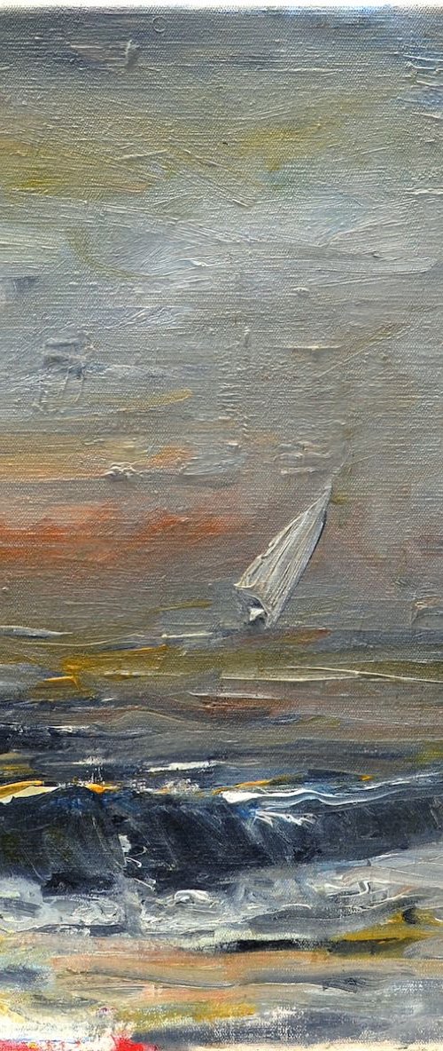 Sea. Sail. Boat. by Leo Baxiner