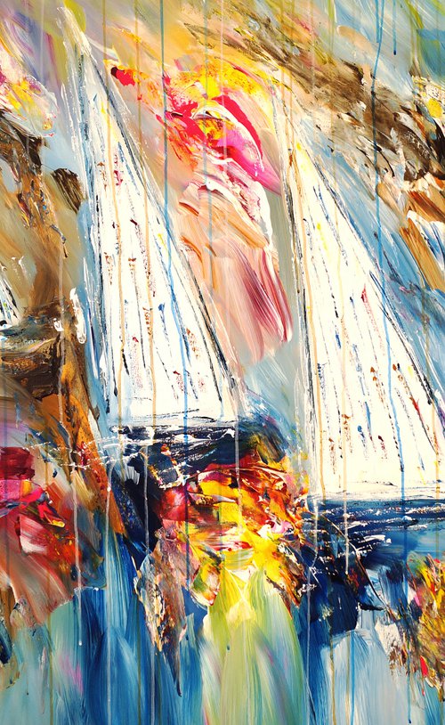 Stormy Sailing Regatta XL 2 by Peter Nottrott