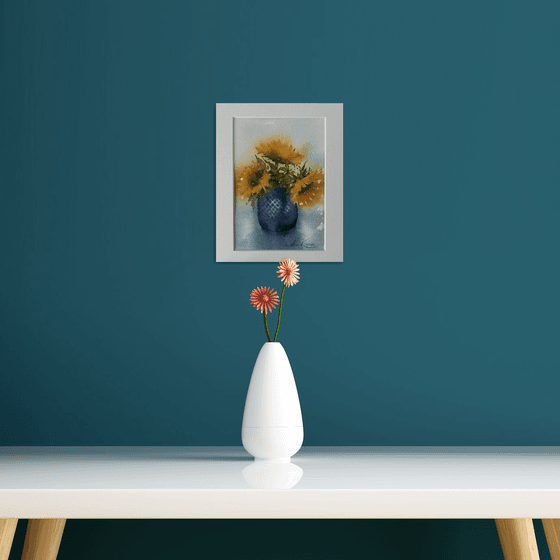Sunflowers miniature