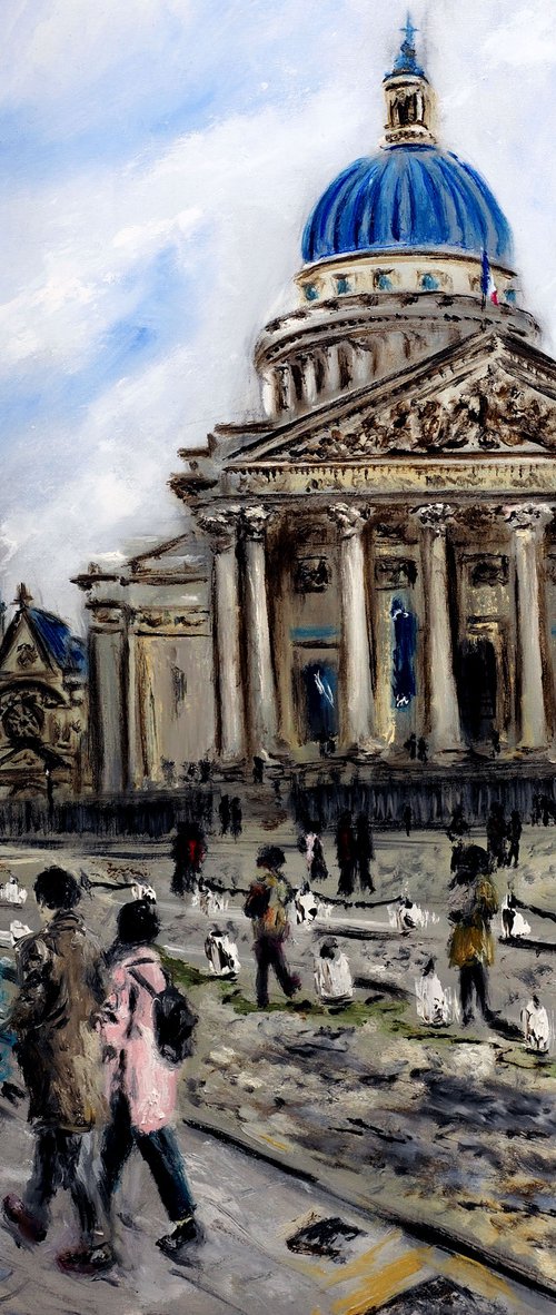 Place du Panthéon, Paris by Ruslana Levandovska