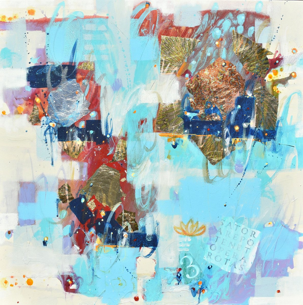 Season Of Becoming By Cynthia Ligeros, 24 X 24, Artwork For Sale On Artfinder
