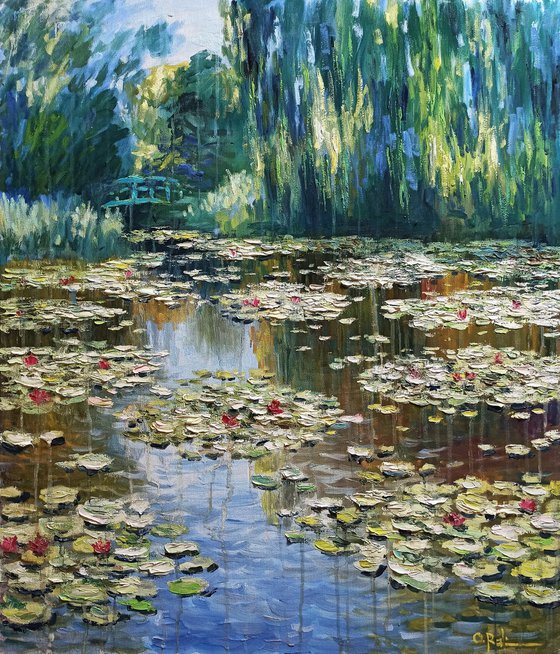 Impression. Pond at Giverny 2