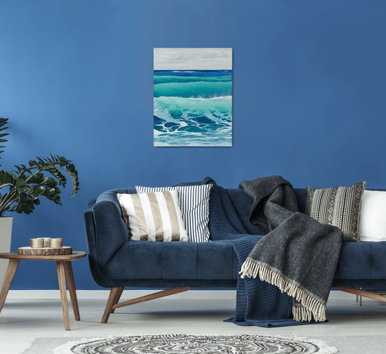 Waves of Harmony. Seascape