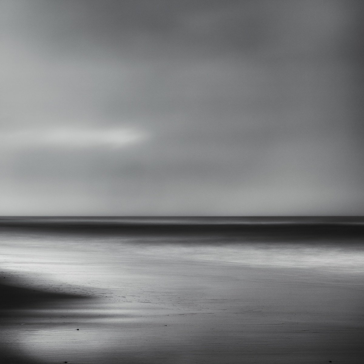 Expressive Landscape Photograph By Karim Carella, 31 X 31", Echo #8, Original Artwork