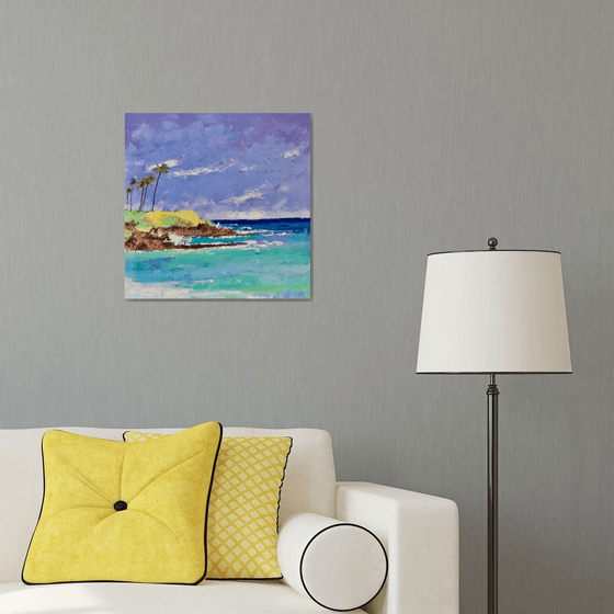 Seascape painting