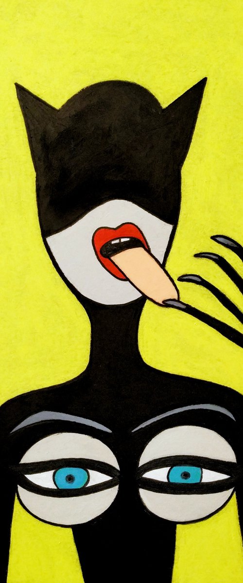 My tits are Catwoman by Ann Zhuleva