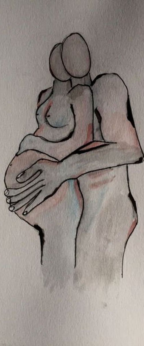 Human No.3 - Pregnancy by Paul Simon Hughes