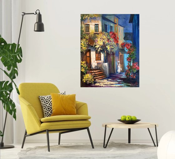 " Old Cozy Street " Positano Italy
