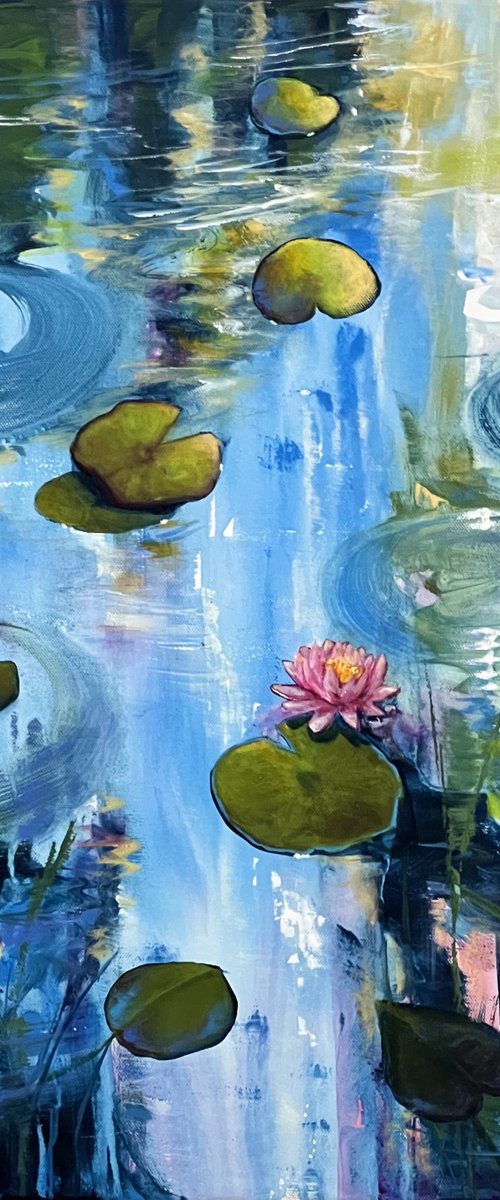 Always Waterlilies 5 by Sandra Gebhardt-Hoepfner