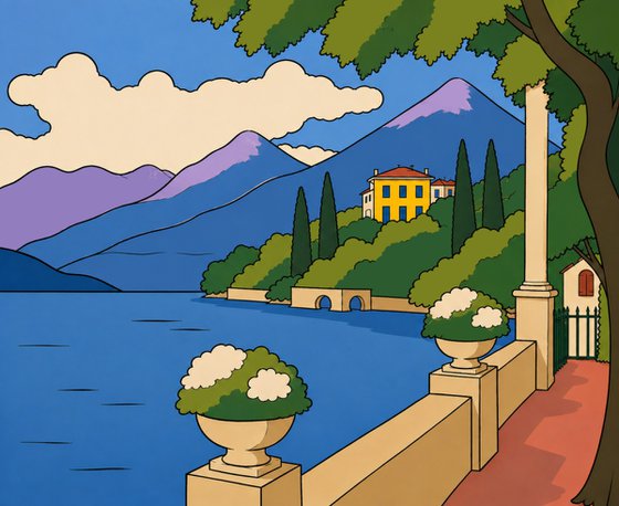 Morning at Lake Como #14