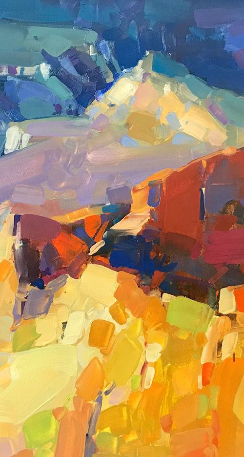 Grand Canyon, Handmade oil painting, One of a kind by Vahe Yeremyan